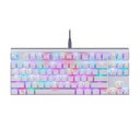 Mehanička gaming tipkovnica Motospeed CK101 RGB (bijela)