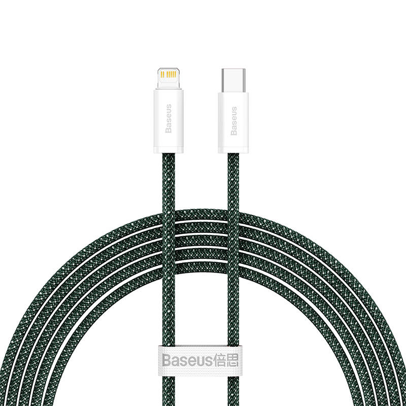 USB-C kabel za Lightning Baseus Dynamic 2 Series, 20W, 2m (zeleni)