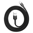 Baseus Cafule USB Lightning kabel 1,5A 2m (sivo+crno)