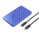 Orico 2.5' HDD/SSD kućište, 6 Gbps, USB-C 3.1 Gen1 (plavo)