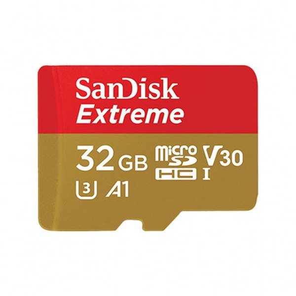 Memorijska kartica SanDisk Extreme microSDHC 32GB 100/60 MB/s V30 A1 U3 4K (SDSQXAF-032G-GN6MA)