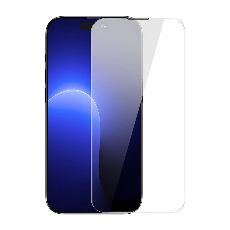 Baseus Crystal Tempered Glass otporan na prašinu 0,3 mm za iPhone 14 Pro (2kom) (paket od 5 komada)