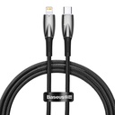 USB-C kabel za Lightning Baseus Glimmer Series, 20W, 1m (crni)