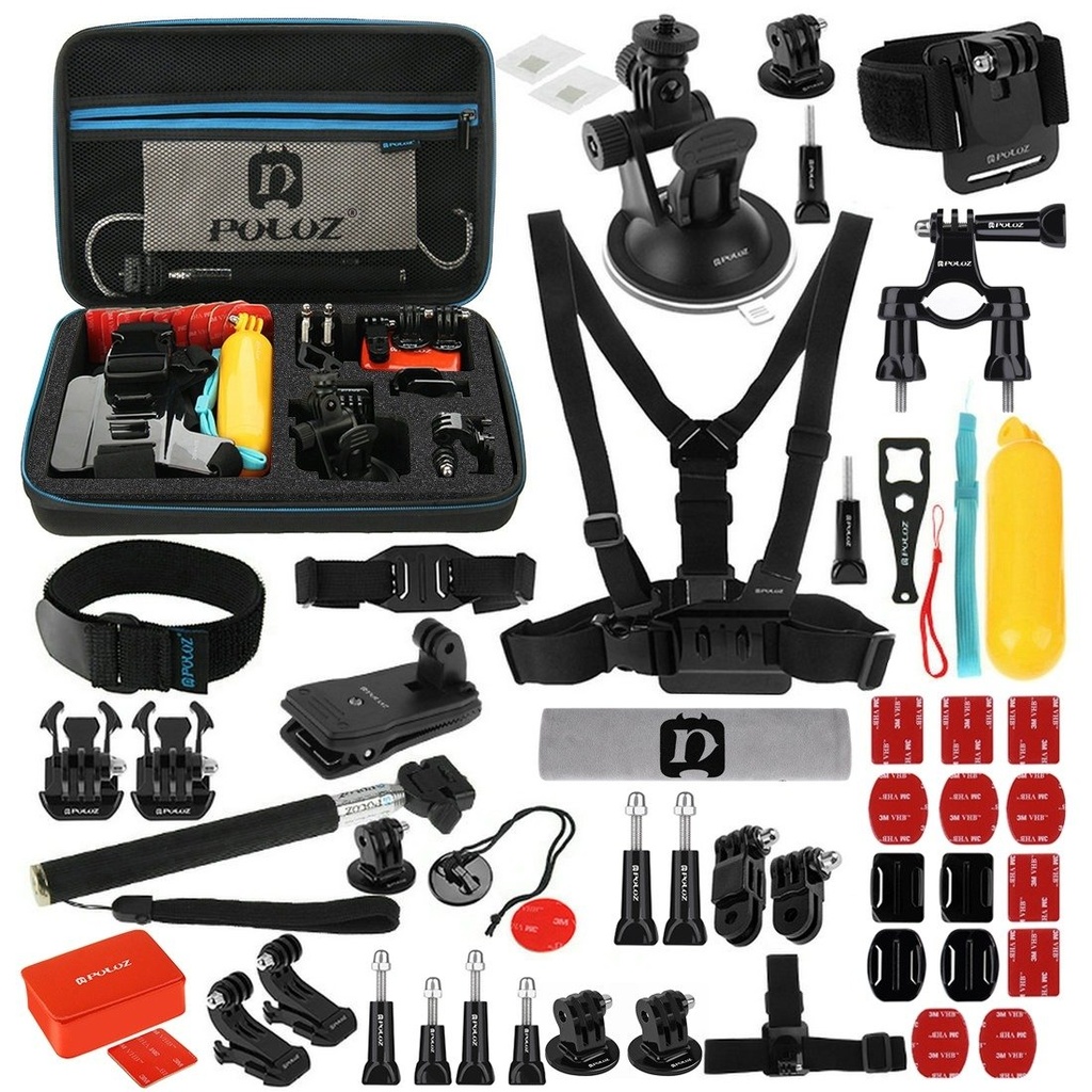 Dodatna oprema Puluz Ultimate Combo Kits za sportske kamere PKT09 53 u 1