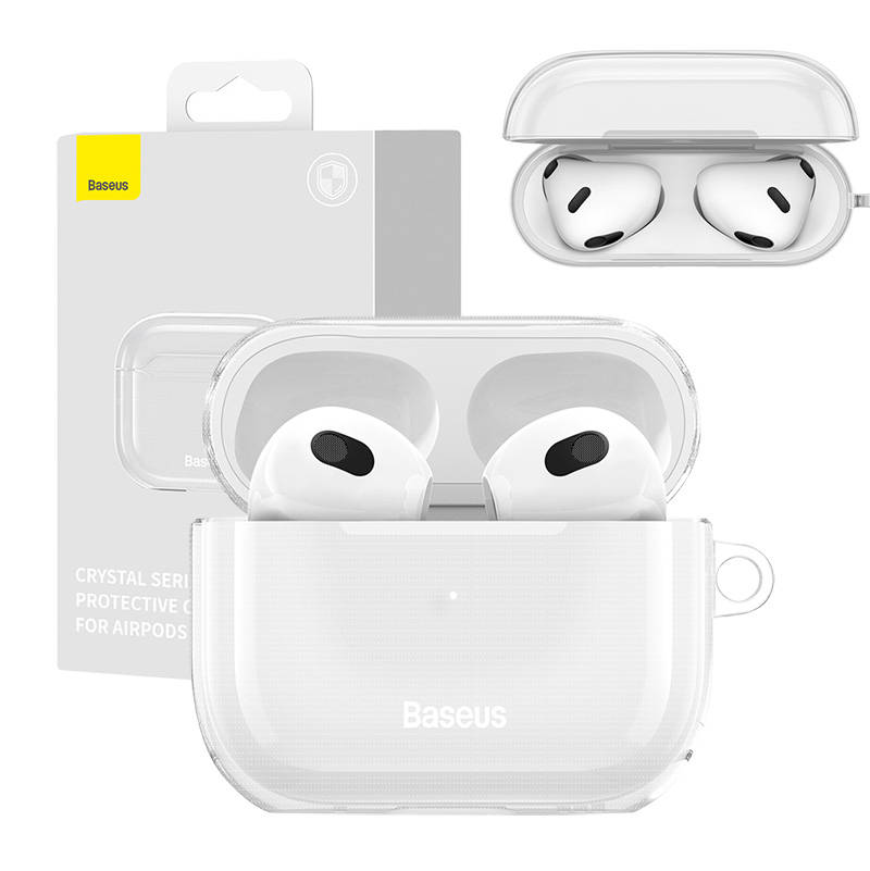 Baseus Crystal Transparent Case za AirPods Pro (paket od 5 komada)