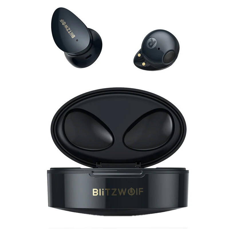 TWS BlitzWolf BW-FPE2 Bluetooth 5.0 slušalice, AAC, IPX4 (crne)