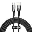 USB kabel za USB-C Baseus Glimmer Series, 100W, 2m (crni) (paket od 5 komada)