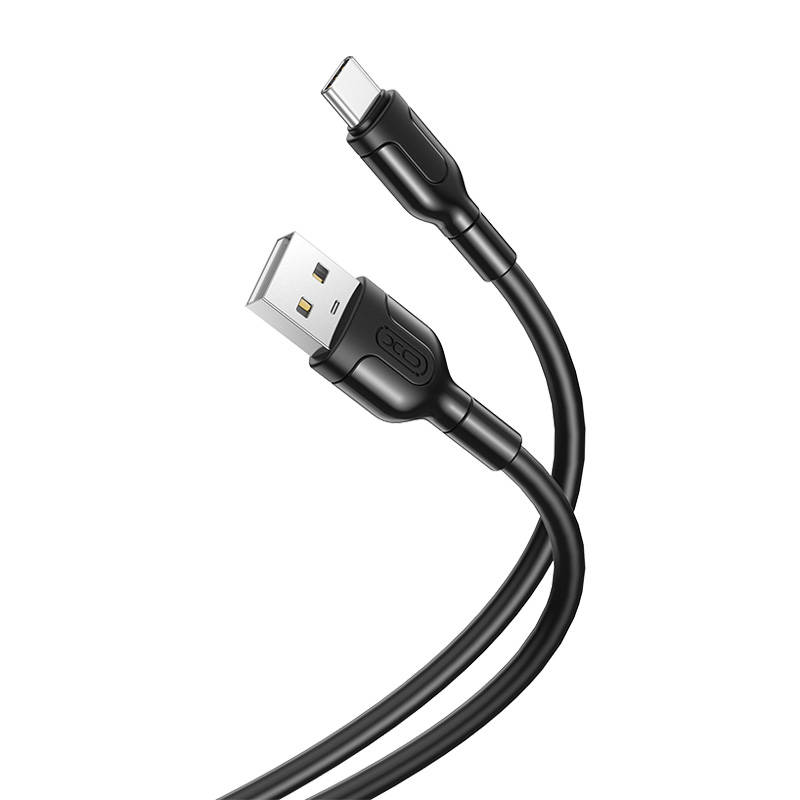 Kabel USB na USB-C XO 2.1A (crni)