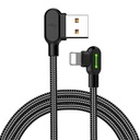 USB na Lightning kabel, Mcdodo CA-4673, kutni, 1,8 m (crni) (paket od 5 komada)