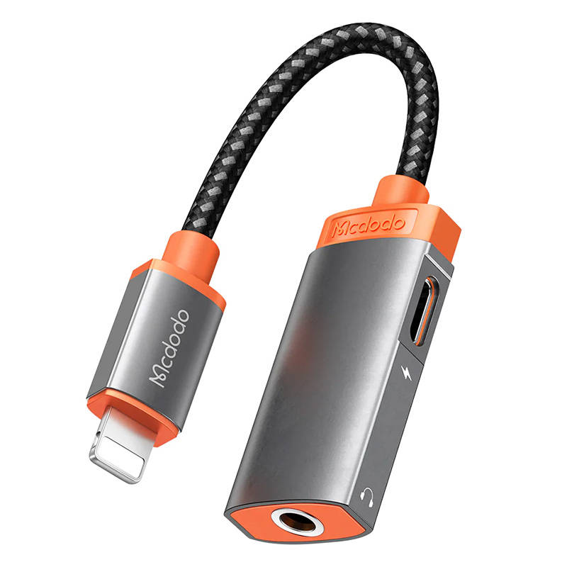 Lightning na AUX 3,5 mm mini jack adapter, Mcdodo CA06719 (crni)