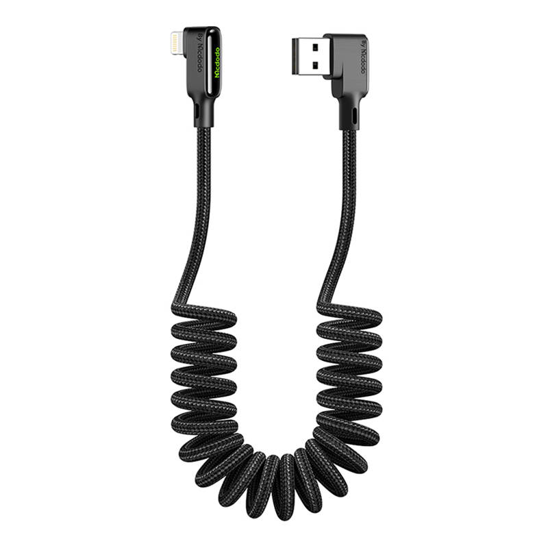 USB na Lightning kabel, Mcdodo CA-7300, kutni, 1,8 m (crni)