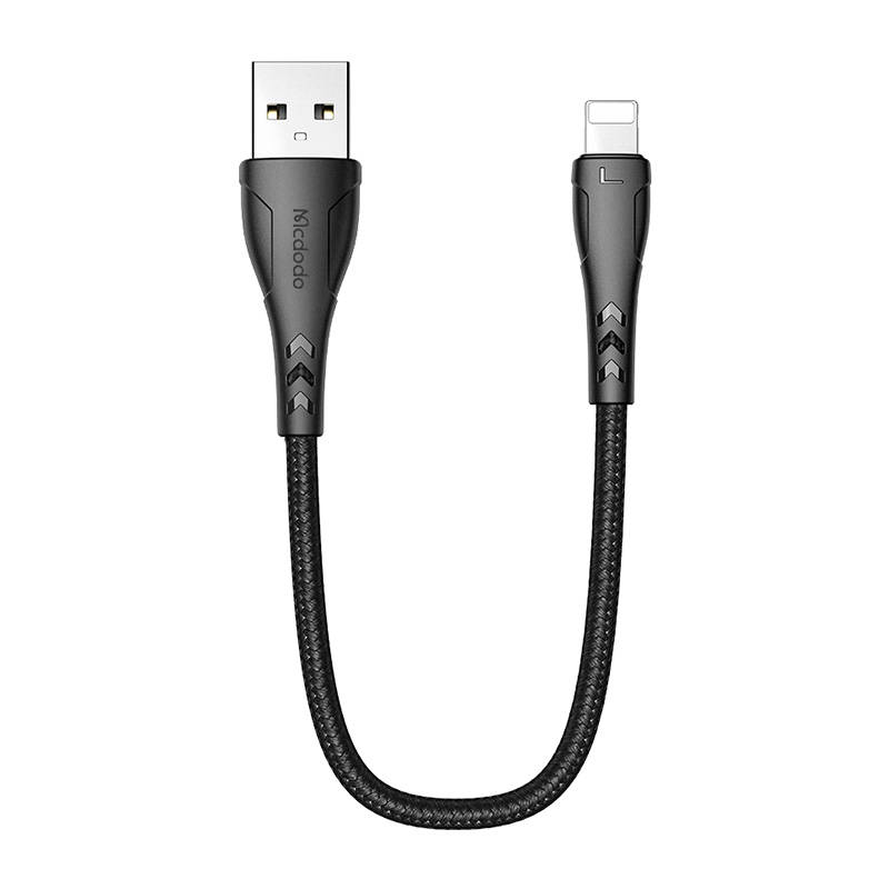 USB na Lightning kabel, Mcdodo CA-7440, 0,2 m (crni) (paket od 5 komada)