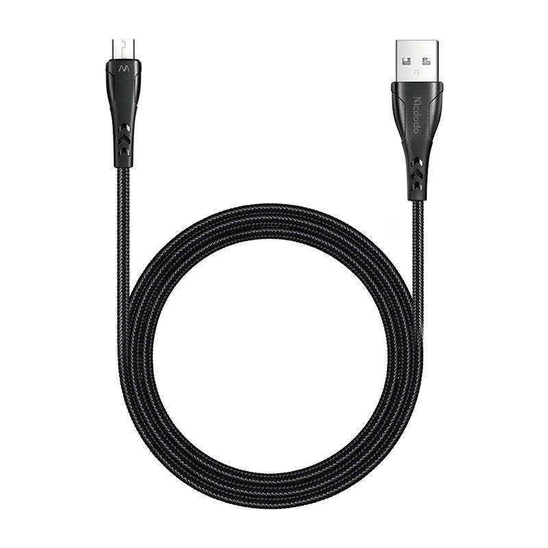 USB na Micro USB kabel, Mcdodo CA-7451, 1,2 m (crni) (paket od 5 komada)