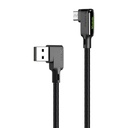 USB na Micro USB kabel, Mcdodo CA-7530, kutni, 1,2 m (crni)