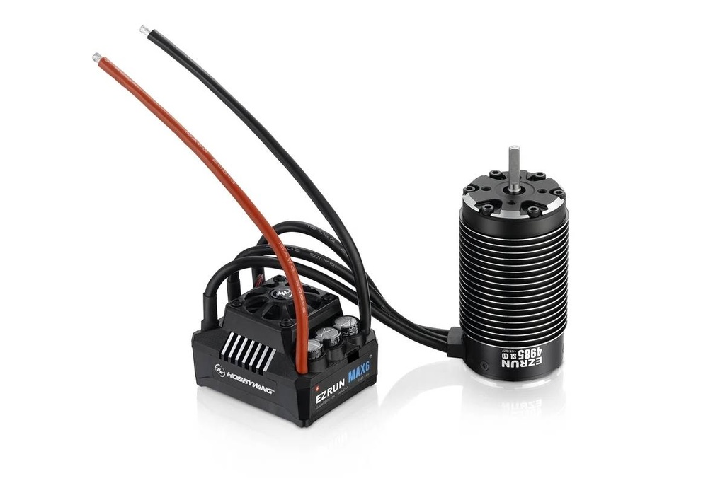 COMBO MAX6 + EZRUN 4985 - 1650KV - crna