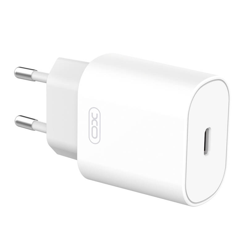 Zidni punjač XO L91EU USB-C, 25W (bijeli)