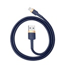 Baseus Cafule Lightning kabel 2.4A 1m (zlatni+tamnoplavi)