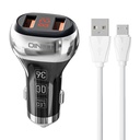 LDNIO C2 2USB auto punjač + MicroUSB kabel