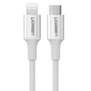 Kabel Lightning na USB-C UGREEN 3A US171, 1,5 m (bijeli)