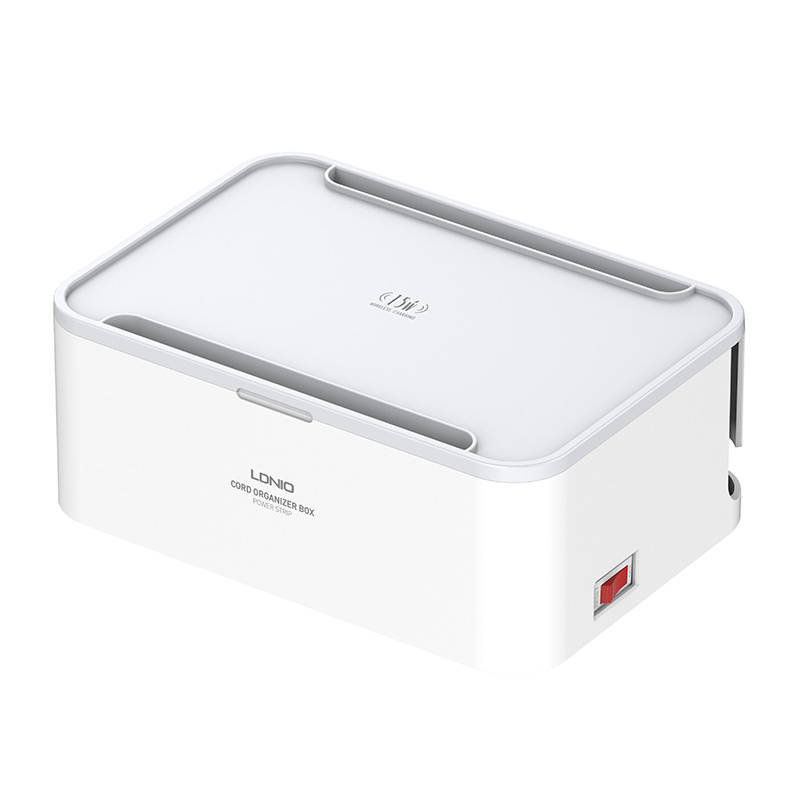 Razdjelnik s organizatorom, 5x AC, 3x USB, LDNIO SN5310W (bijeli)