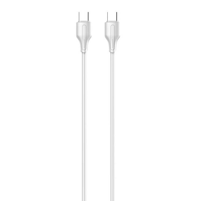 LDNIO LC122-C 2m, 65W USB-C - USB-C kabel