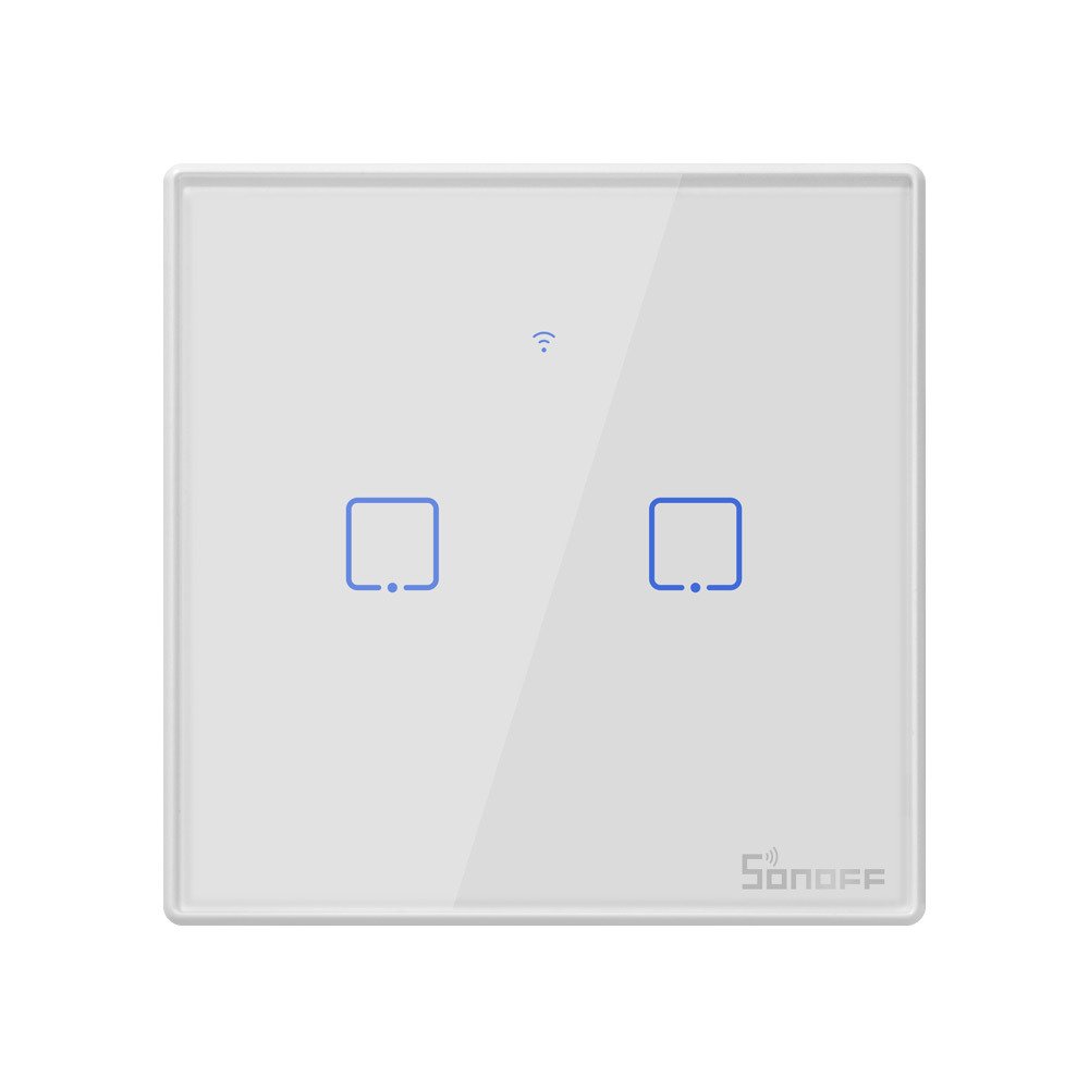 Smart Switch WiFi + RF 433 Sonoff T2 EU TX (2-kanalni)