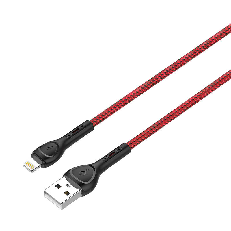 LDNIO LS482 2m USB - Lightning kabel (crveni)