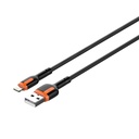 LDNIO LS531, USB - Lightning 1m kabel (sivo-narančasti) (paket od 5 komada)