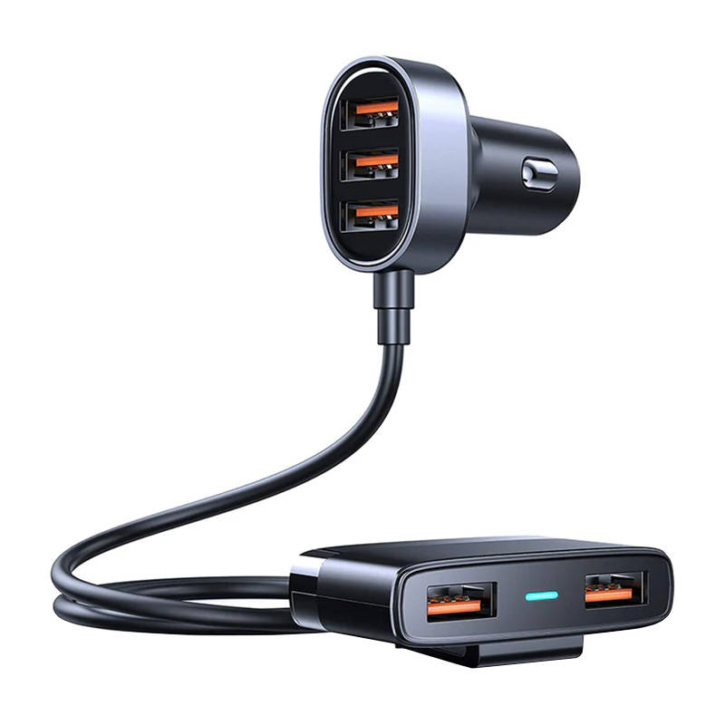 Auto punjač Joyroom JR-CL03 5-Port USB (crni)