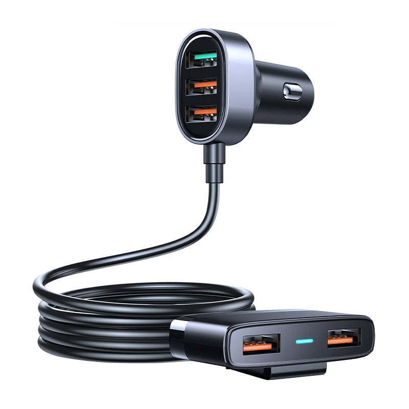 Auto punjač Joyroom JR-CL03 Pro 45W 5-Port USB (crni)