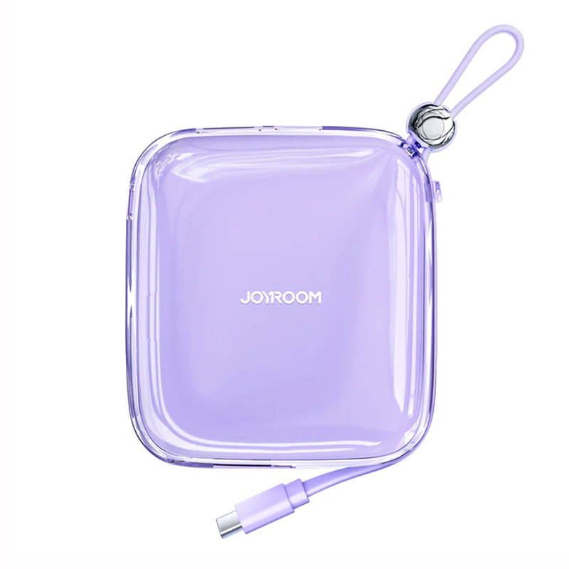 Powerbank Joyroom JR-L004 Jelly 10000mAh, USB C (ljubičasta)