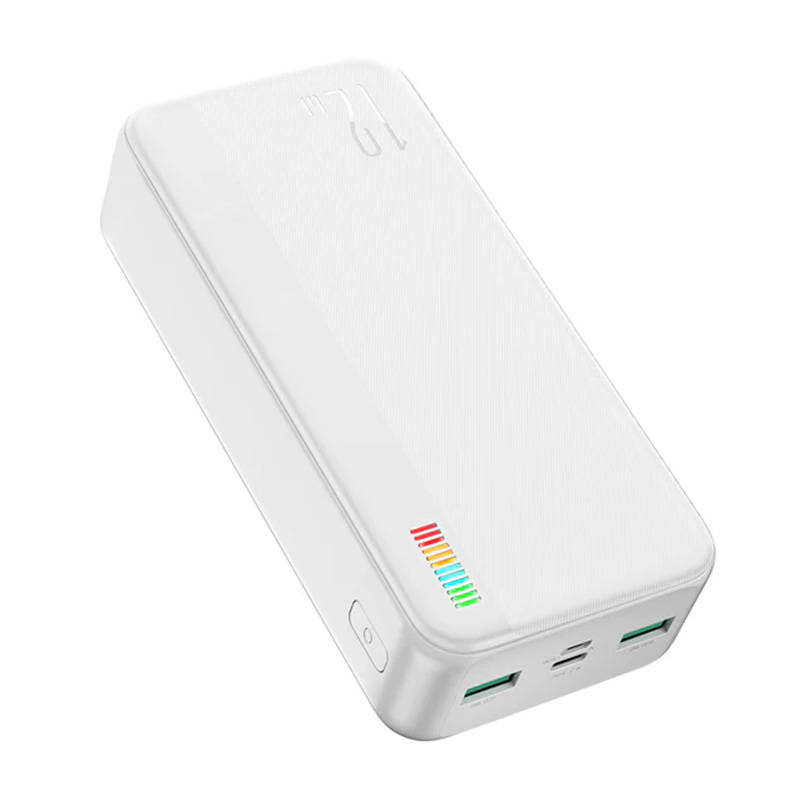 Sjajna 12W Power Bank 30000mAh Joyroom JR-T018 (bijela)