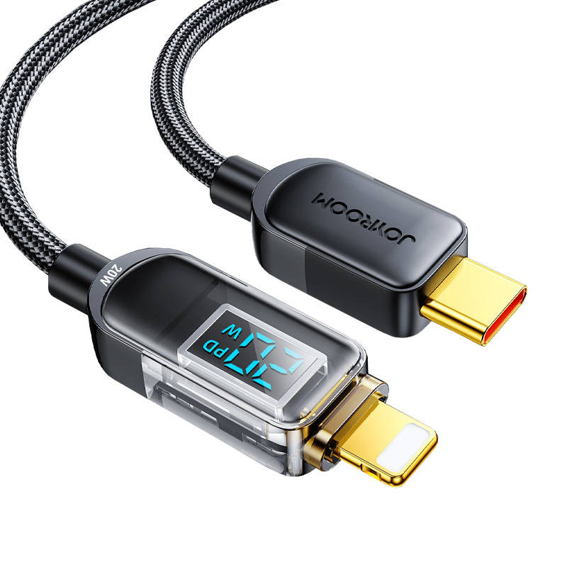 Kabel za USB-C Lightning 20W 1,2m Joyroom S-CL020A4 (crni) (paket od 5 komada)