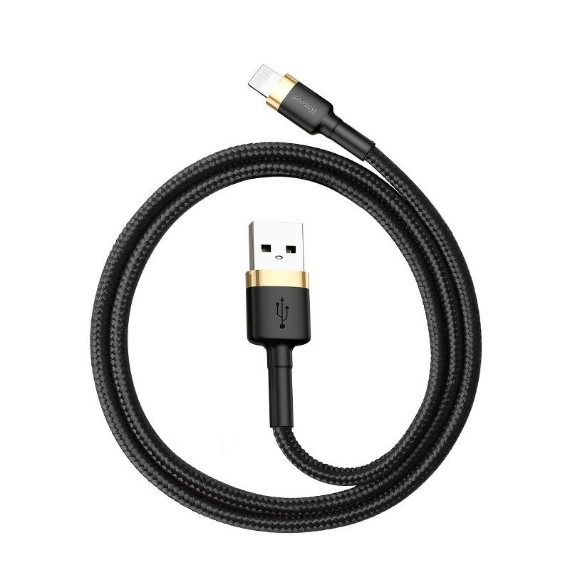 Baseus Cafule kabel USB Lightning 2.4A 1m (zlatni+crni)