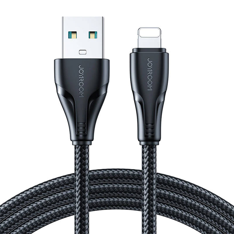 Kabel USB Surpass / Lightning / 2m Joyroom S-UL012A11 (crni) (paket od 4 komada)