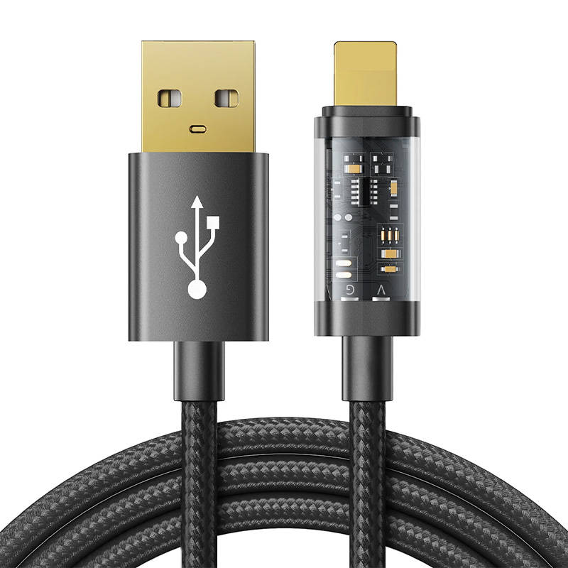 Kabel za USB-A / Lightning / 2.4A / 1.2m Joyroom S-UL012A12 (crni)