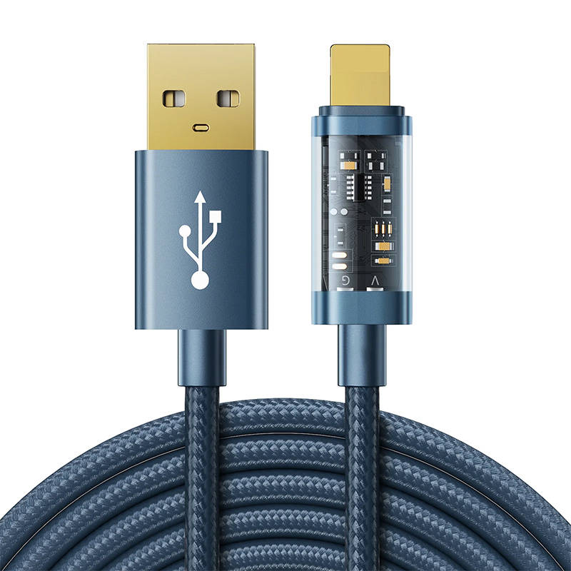 Kabel za USB-A / Lightning / 2,4 A / 1,2 m Joyroom S-UL012A12 (plavi) (paket od 5 komada)