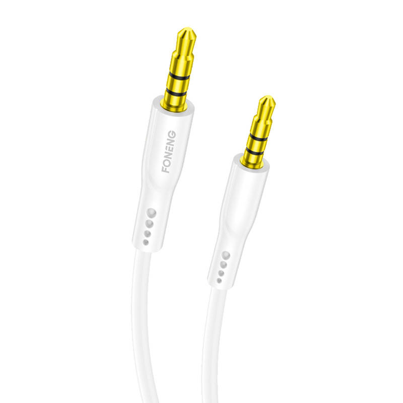 Audio kabel AUX 3,5 mm Foneng BM22 (bijeli)