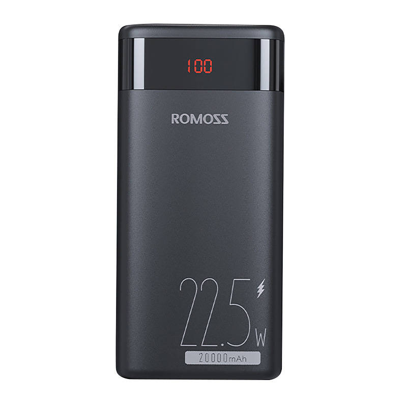 Powerbank Romoss Ares 20PF, PD 22.5W, 20000mAh (crna)