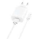 Brzi punjač Foneng 1x USB EU46 QC 3.0+ USB Type C kabel (paket od 5 komada)