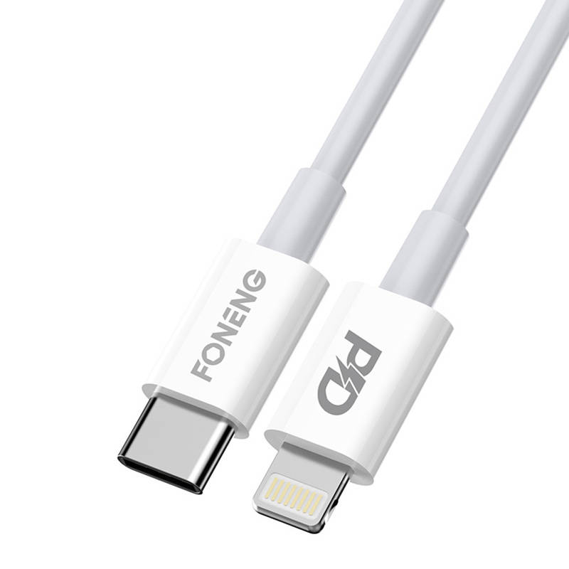 USB-C kabel za Lighting Foneng X31, 3A, 2M (bijeli)