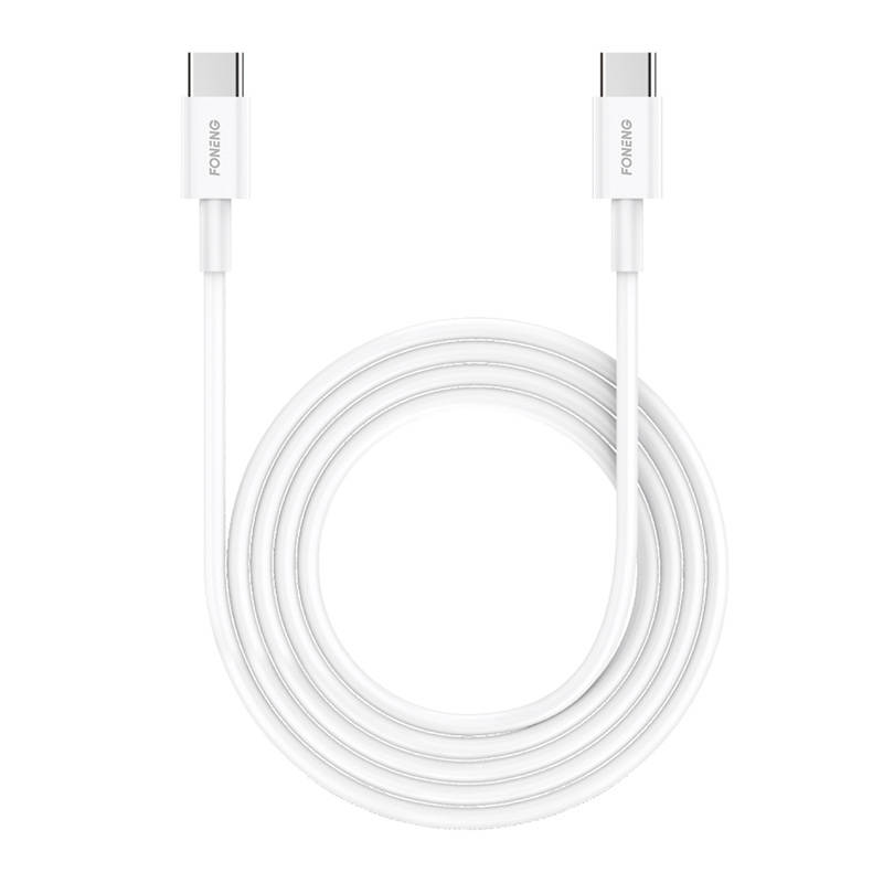 Foneng X55 USB-C na USB-C kabel, 60W, 2m (bijeli)