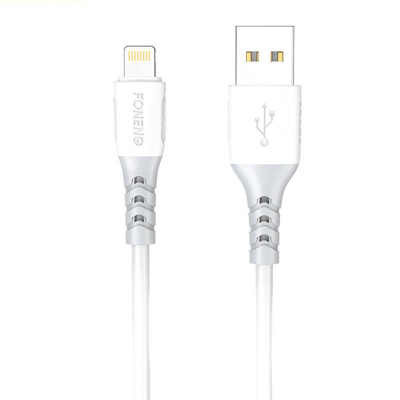 USB na Lightning kabel Foneng X66, 20W, 3A, 1m (bijeli)