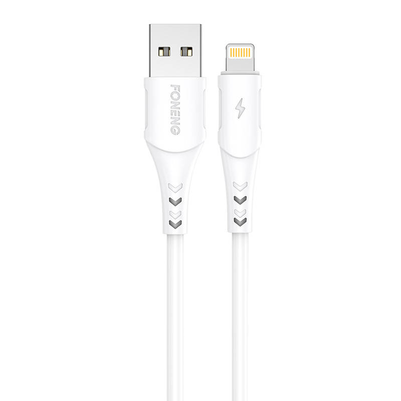 USB kabel za Lightning Foneng X81, 2.1A, 1m (bijeli)