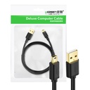 Kabel USB 2.0 UGREEN 10355B, muški, mini USB, 1m (paket od 5 komada)