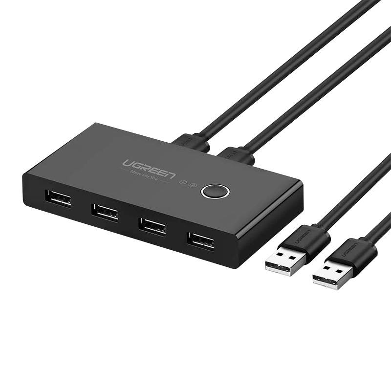 Dijeljenje Switch Box UGREEN 30768B, USB 3.0