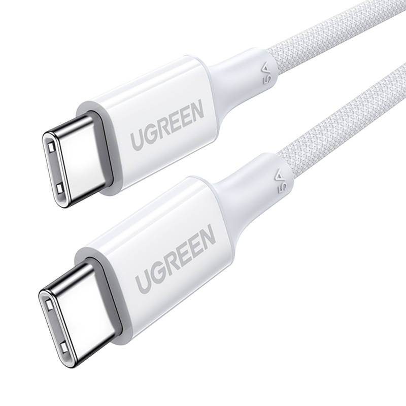 Kabel USB-C na USB-C UGREEN 15269, 2m (bijeli)