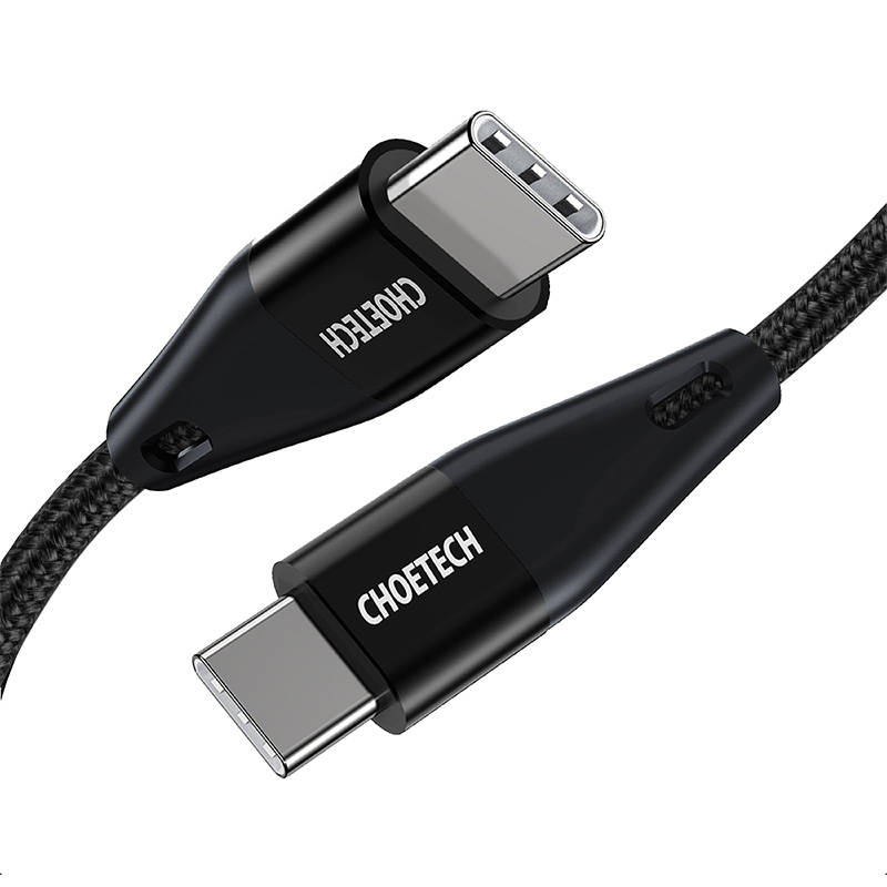 Kabel USB-C do USB-C Choetech, XCC-1003, PD 60W 1.2m (crni)