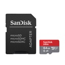 Memorijska kartica SanDisk ULTRA ANDROID microSDXC 64 GB 140MB/s A1 Cl.10 UHS-I + ADAPTER