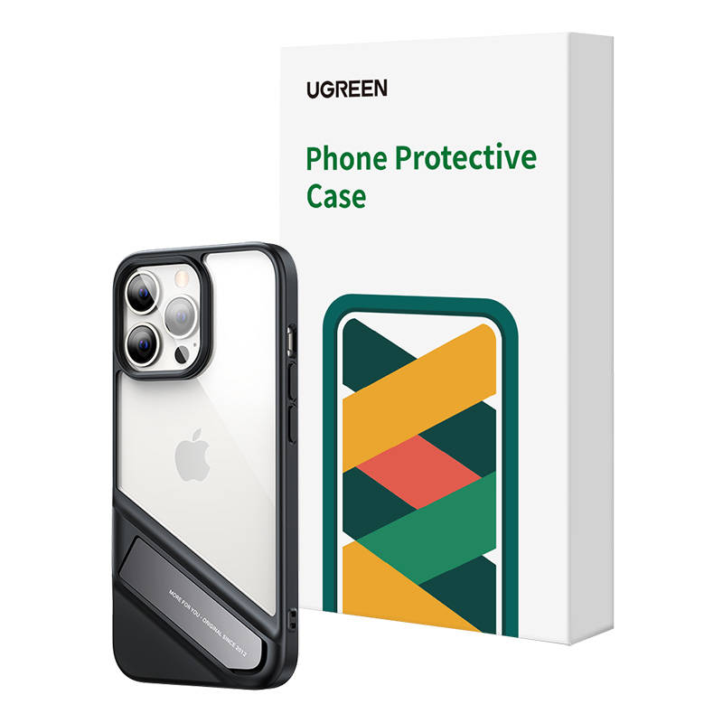 UGREEN 90152 futrola s postoljem za iPhone 13 (crna)